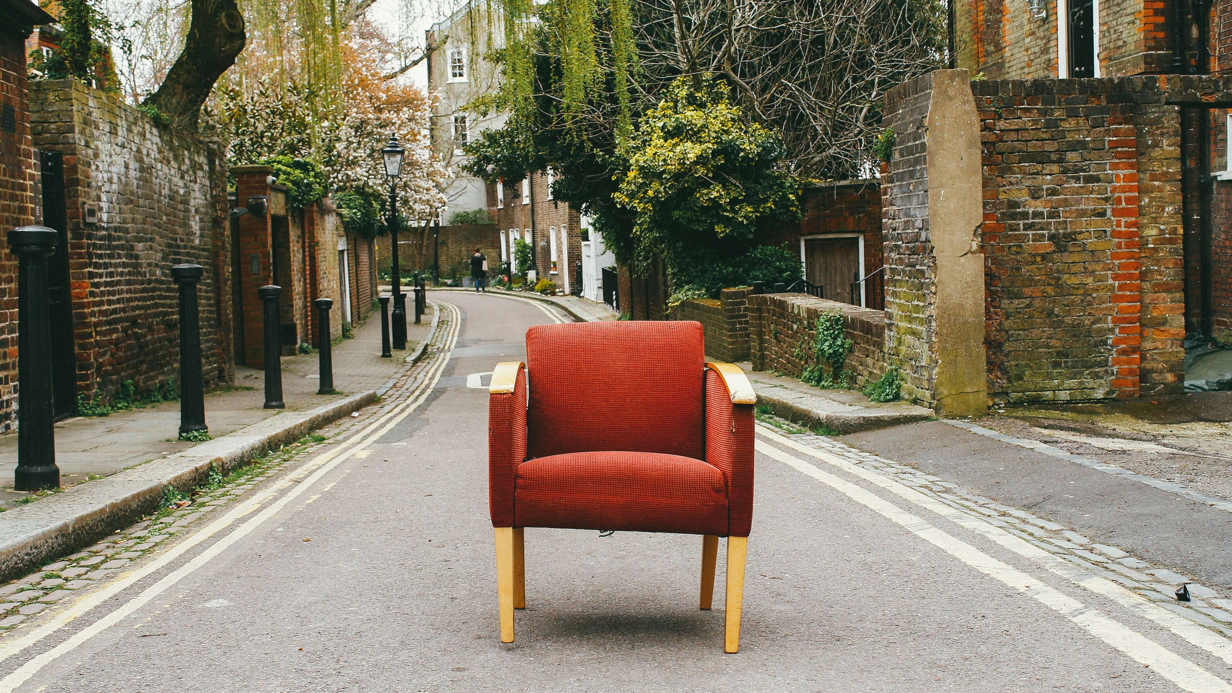 chair in street